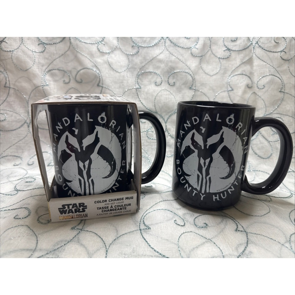 Starโ Wars The Mandalorian Color Change Mug By Zak Lot Of 2